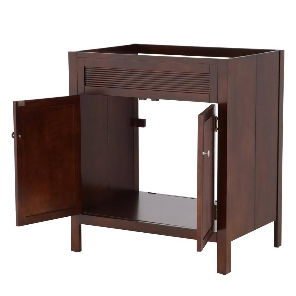 Vanity Cabinet Only in Dark Cherry B684008