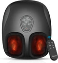 Electric Foot Massager with Heat, Deep Kneading, Compression, Vibration, Remote Control P91959