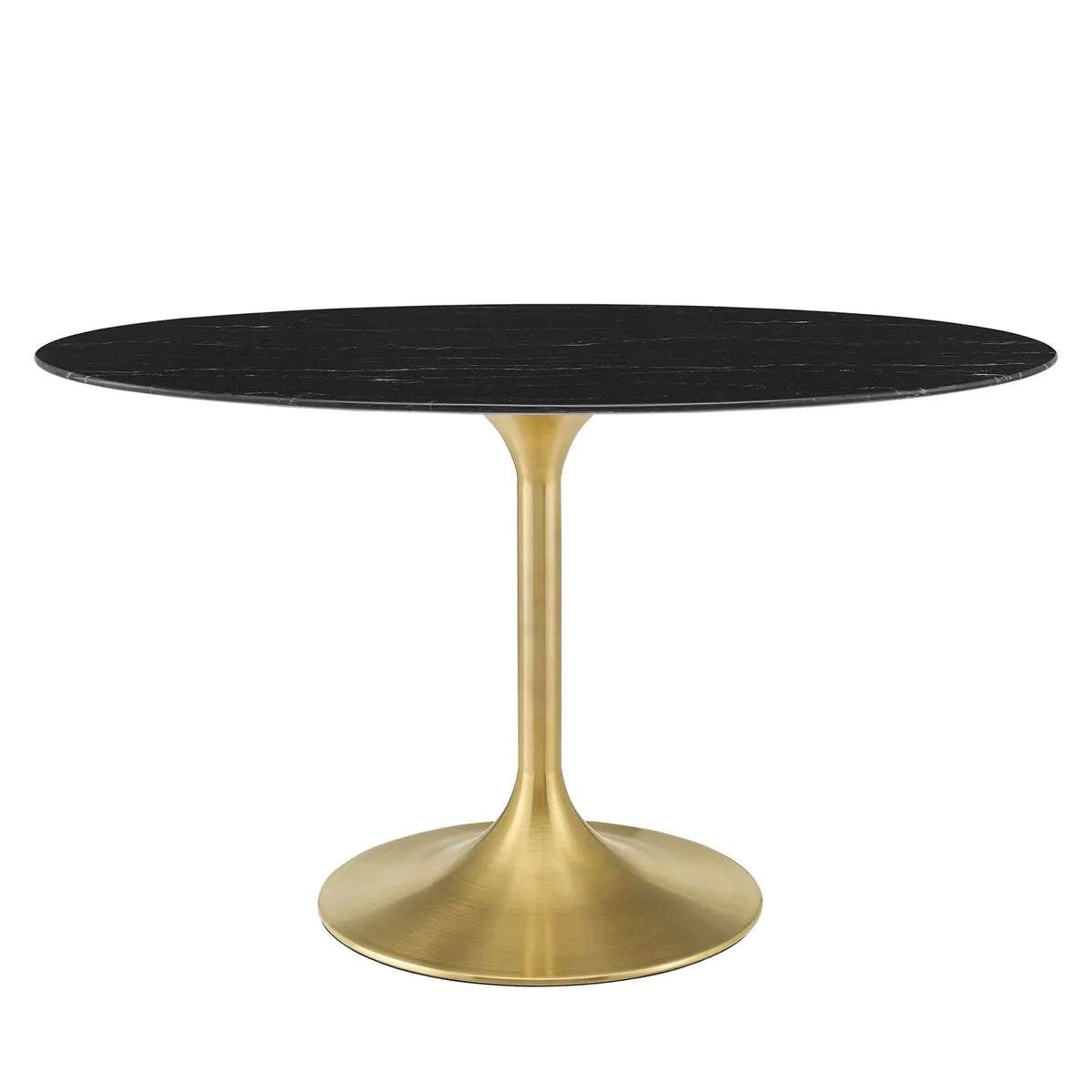 54" Oval Artificial Marble Dining Table J72704