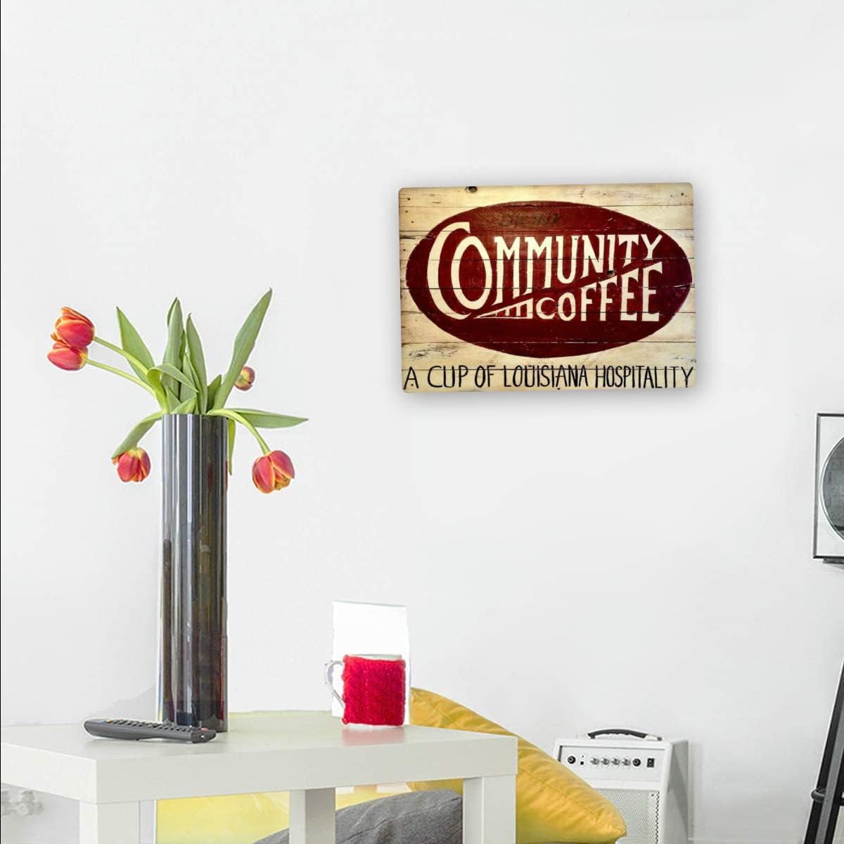Tin Sign 8 X 12 Inch Metal Wall Decor L956167