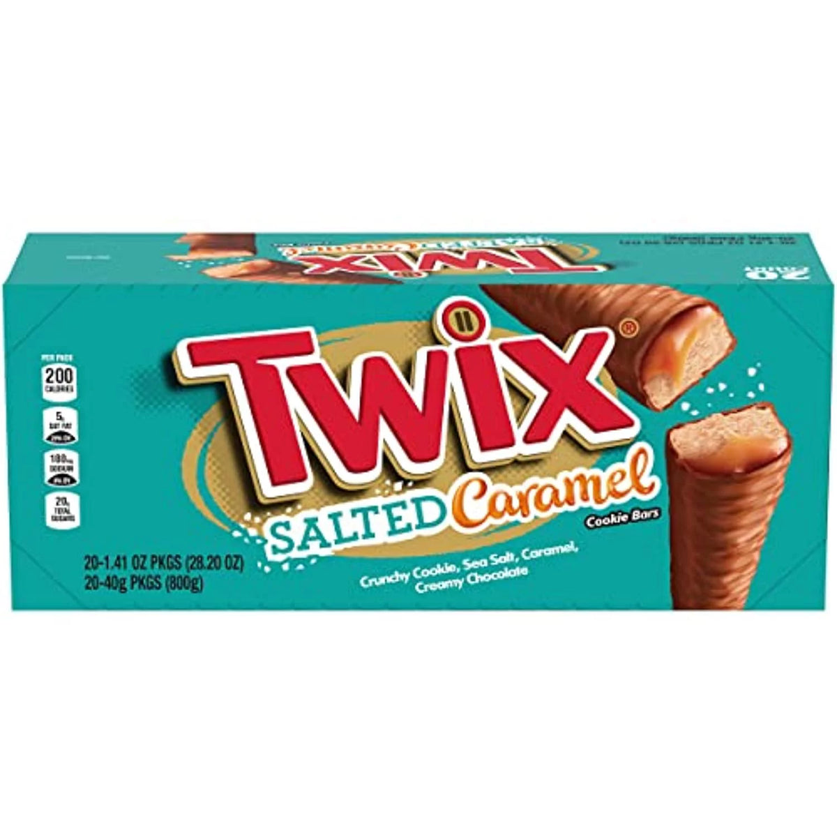 Salted Caramel Chocolate Cookie Bars, 28.2Oz/20Ct Q42032
