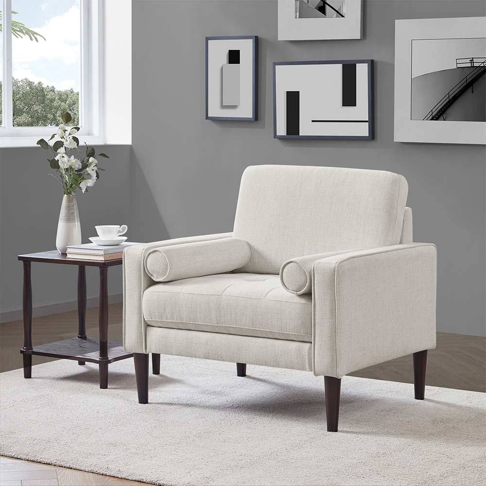 Navy Blue Wingback Chair D1983