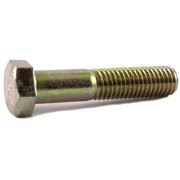 5/16-18 x 4 Grade 8 Hex Cap Screw Yellow Zinc Plated (50) N2248