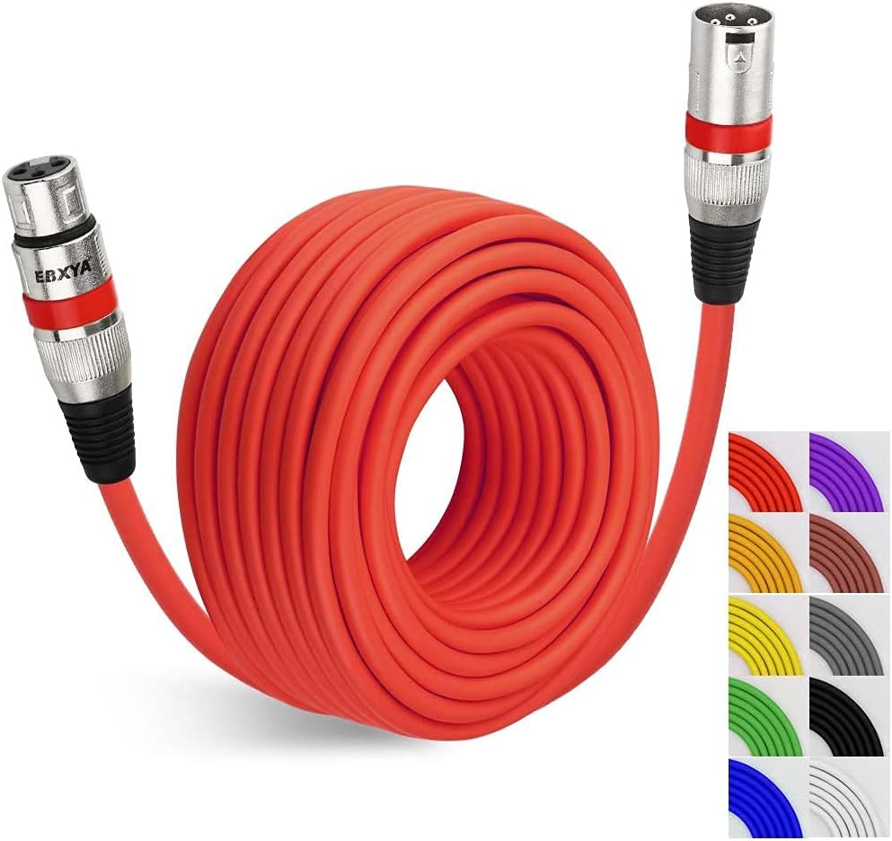 50 Ft 4 Pack XLR Microphone Cable H98710