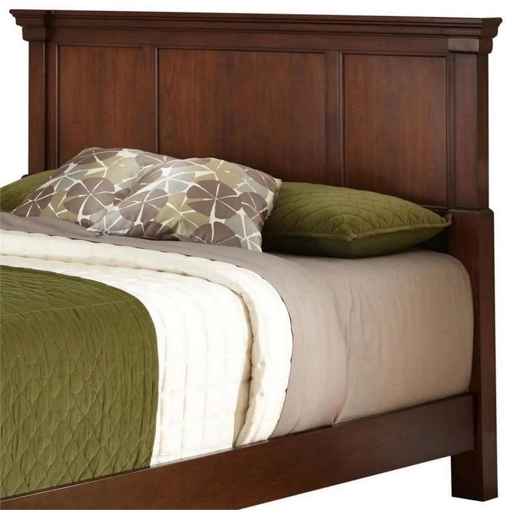 Brown Wood King Headboard L142