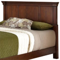 Brown Wood King Headboard L142
