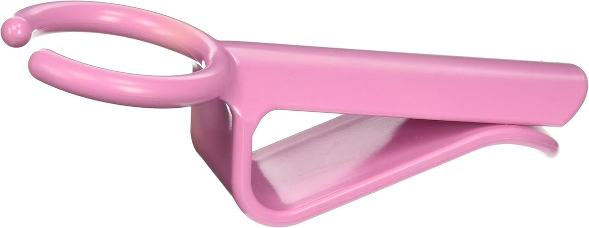 Pink Clip-On Glass Holder D436