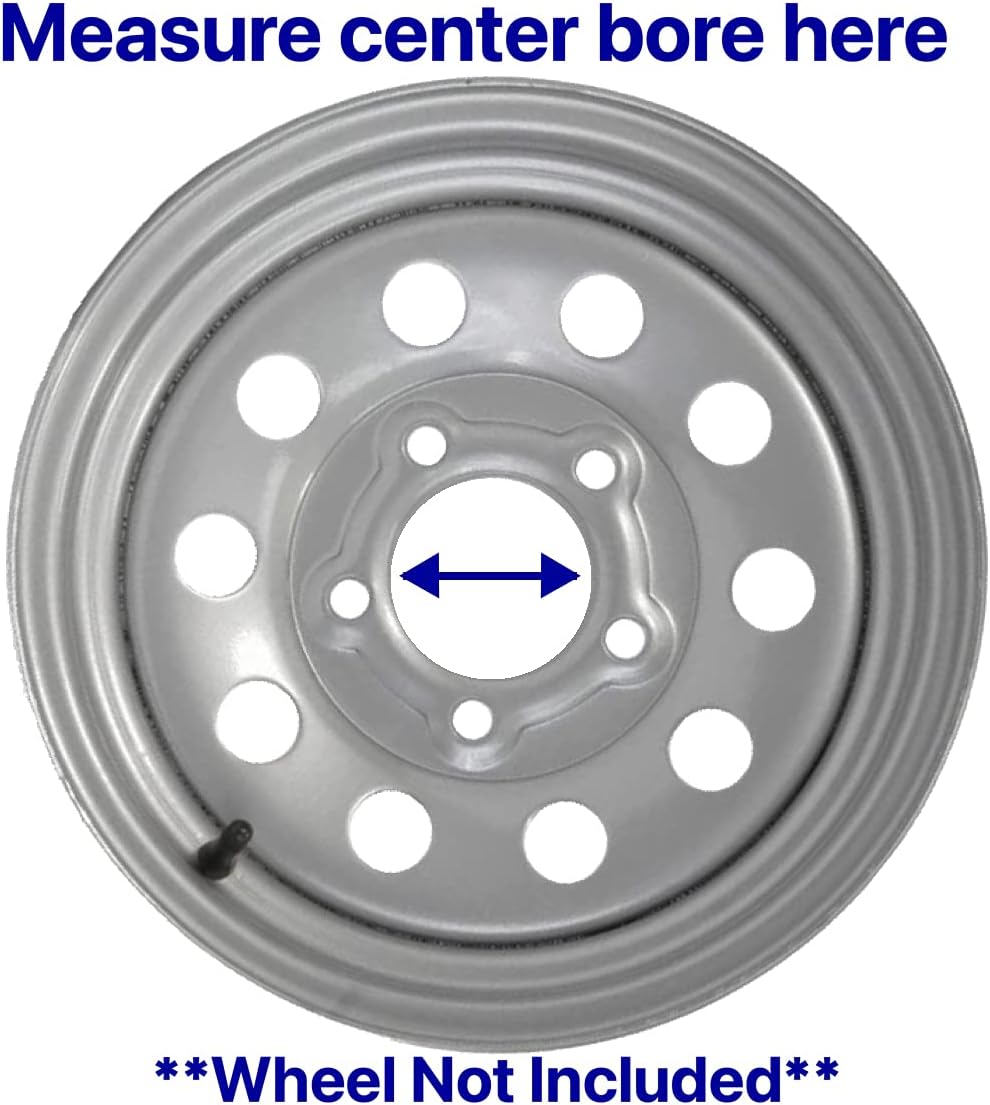 4 Chrome 5.15 Push Through Center Caps C927