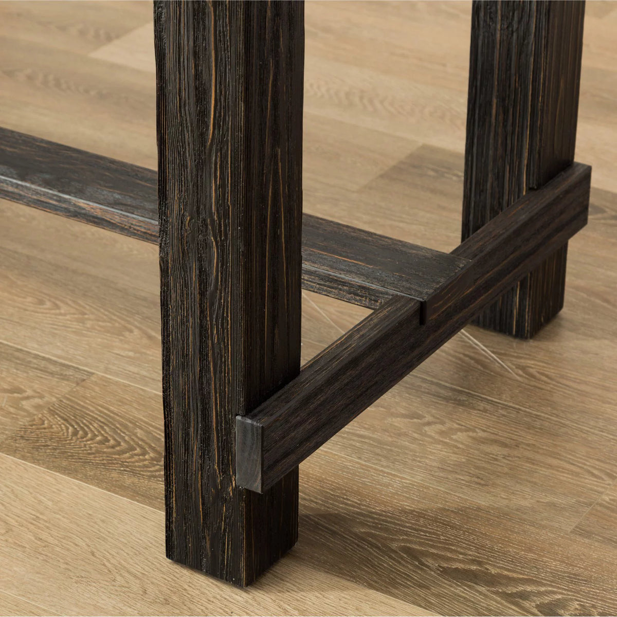 64 in. Rectangular Wooden Bar Height Table W391