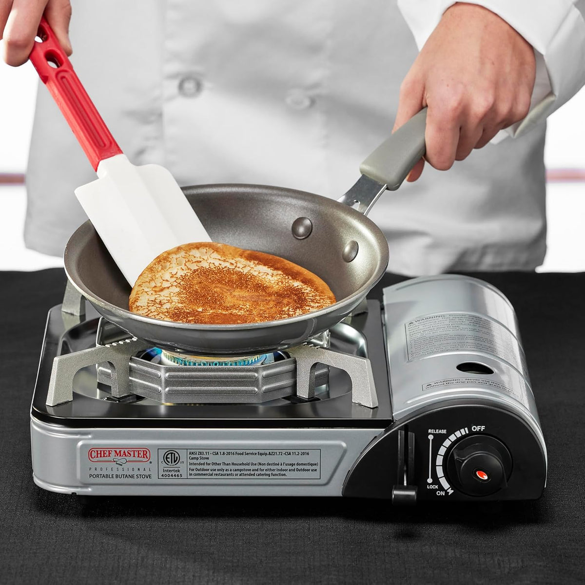 Portable Butane Stove with 4 Fuel Canisters W7080