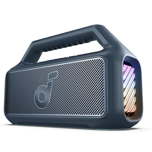 80W Portable Bluetooth Speaker with Subwoofer, IPX7 Waterproof O4522