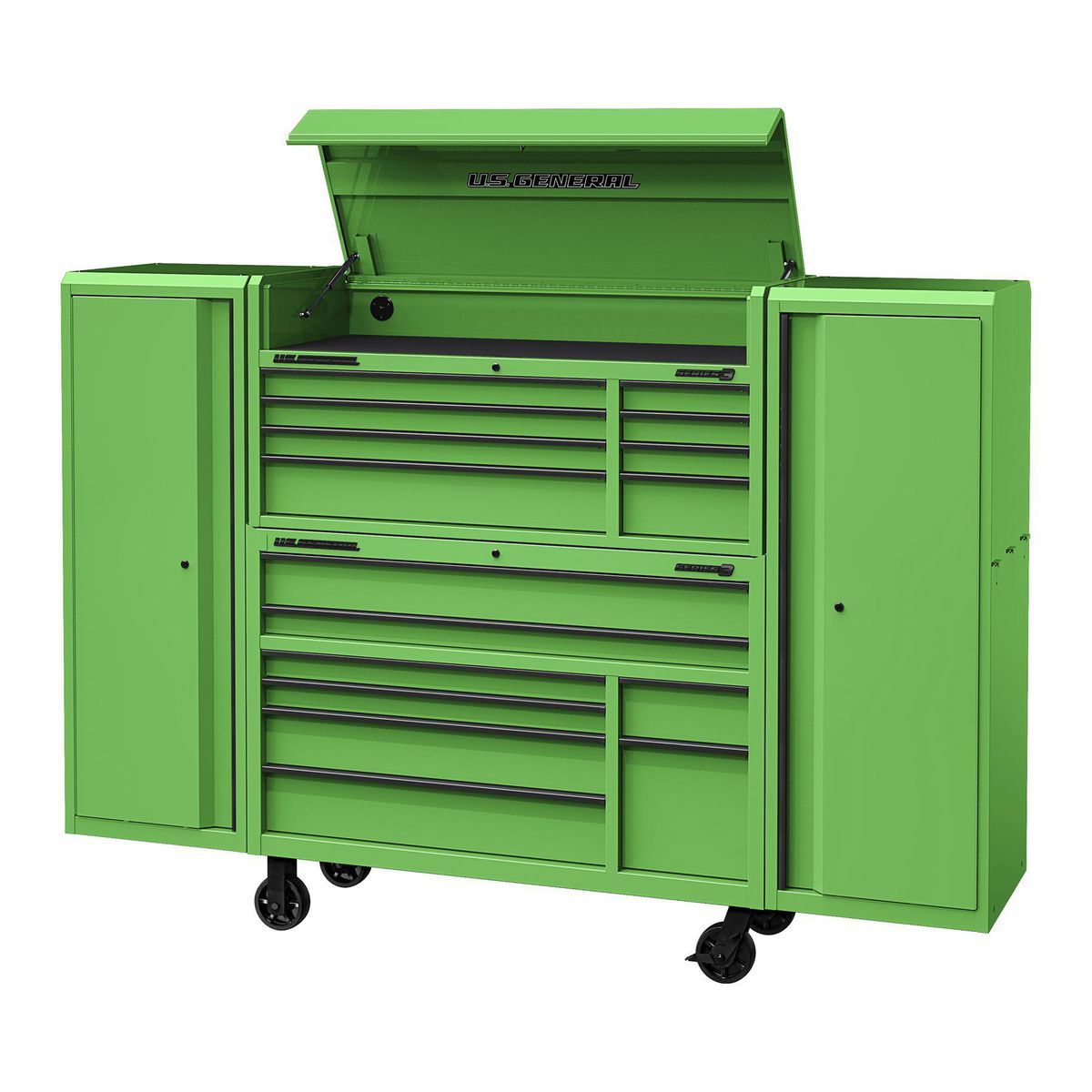 56 in. x 22 in. Green Top Chest W7101