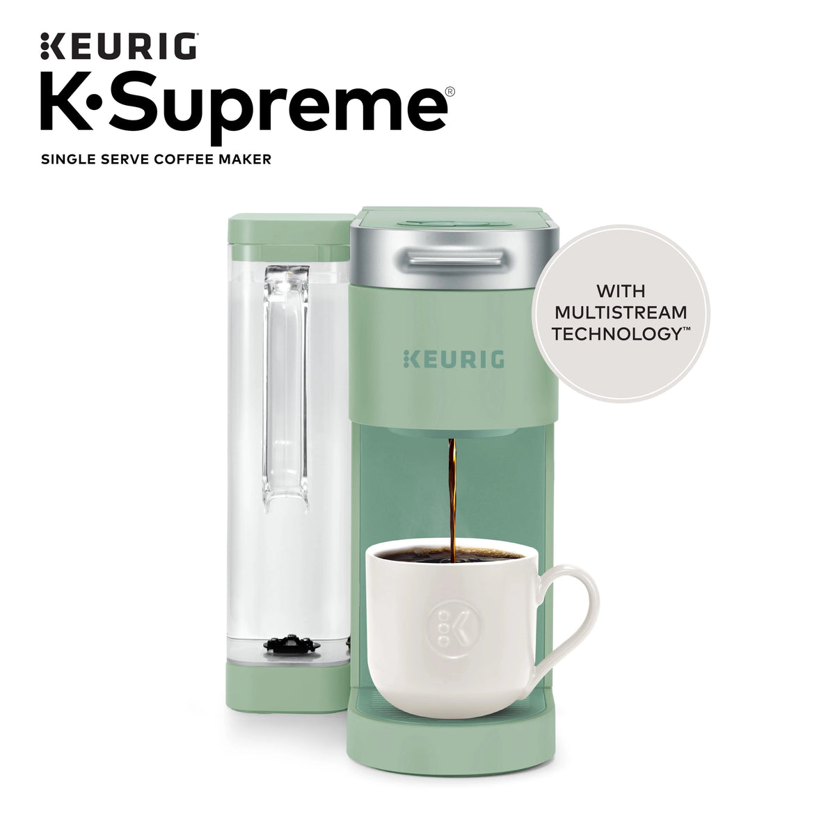 Black Single-Serve K-Cup Pod Coffee Maker Y93906