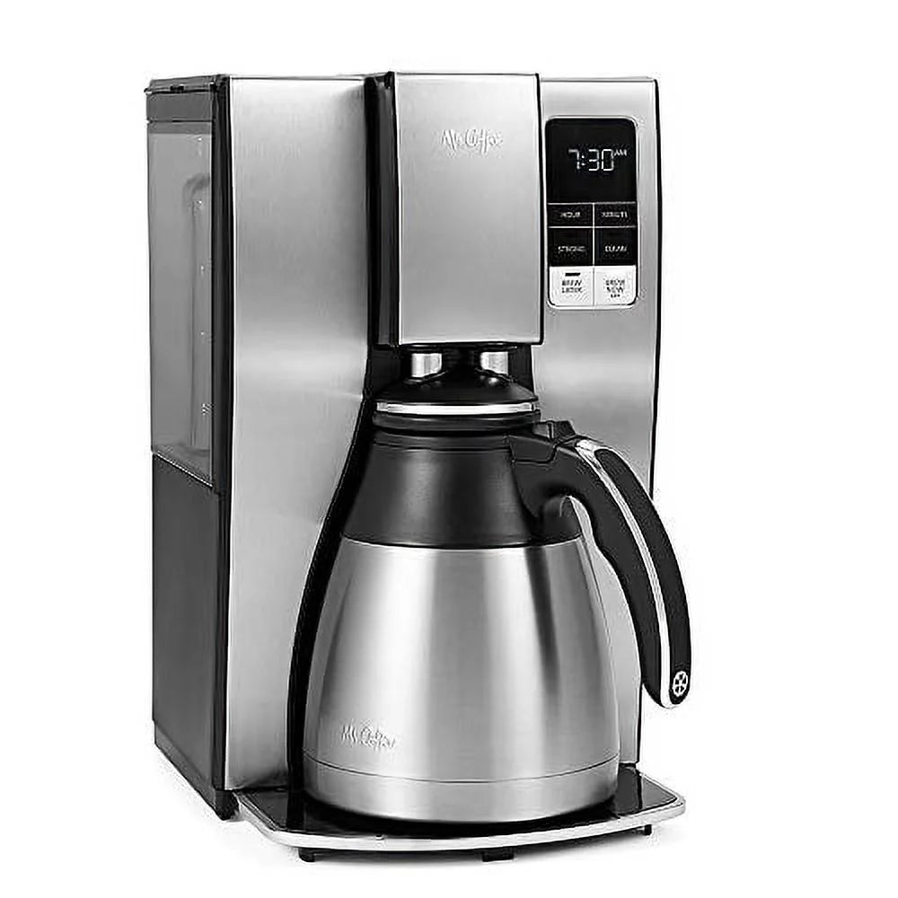 10 Cup Thermal Programmable Coffeemaker, Stainless Steel Y4232