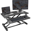 Brown Standing Desk Conversion Unit U276409