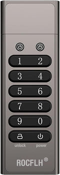 64GB Secure Encrypted USB Flash Drive with Keypad D4587