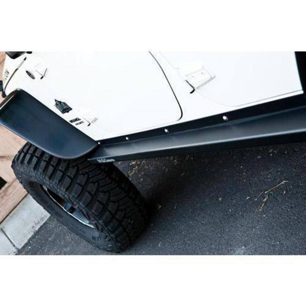 Steel Rock Sliders Textured Black R851