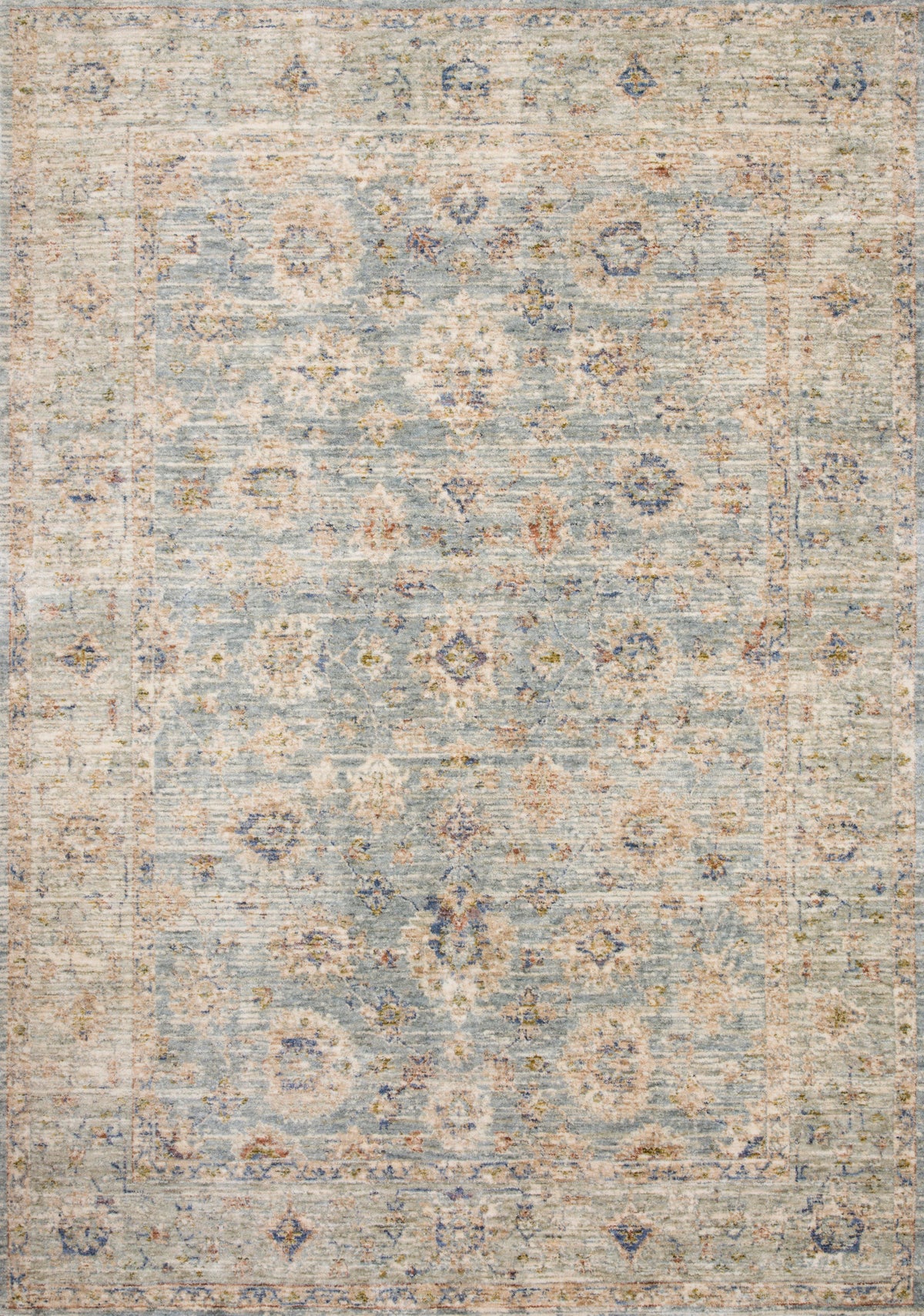 Light Blue 7'10 x 10' Rug X511
