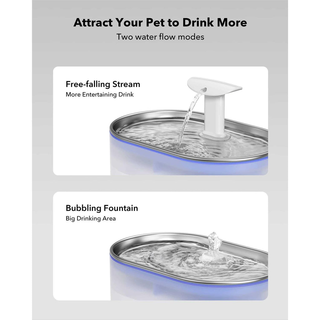 Cat Water Fountain 71fl oz Ultra Quiet N9077