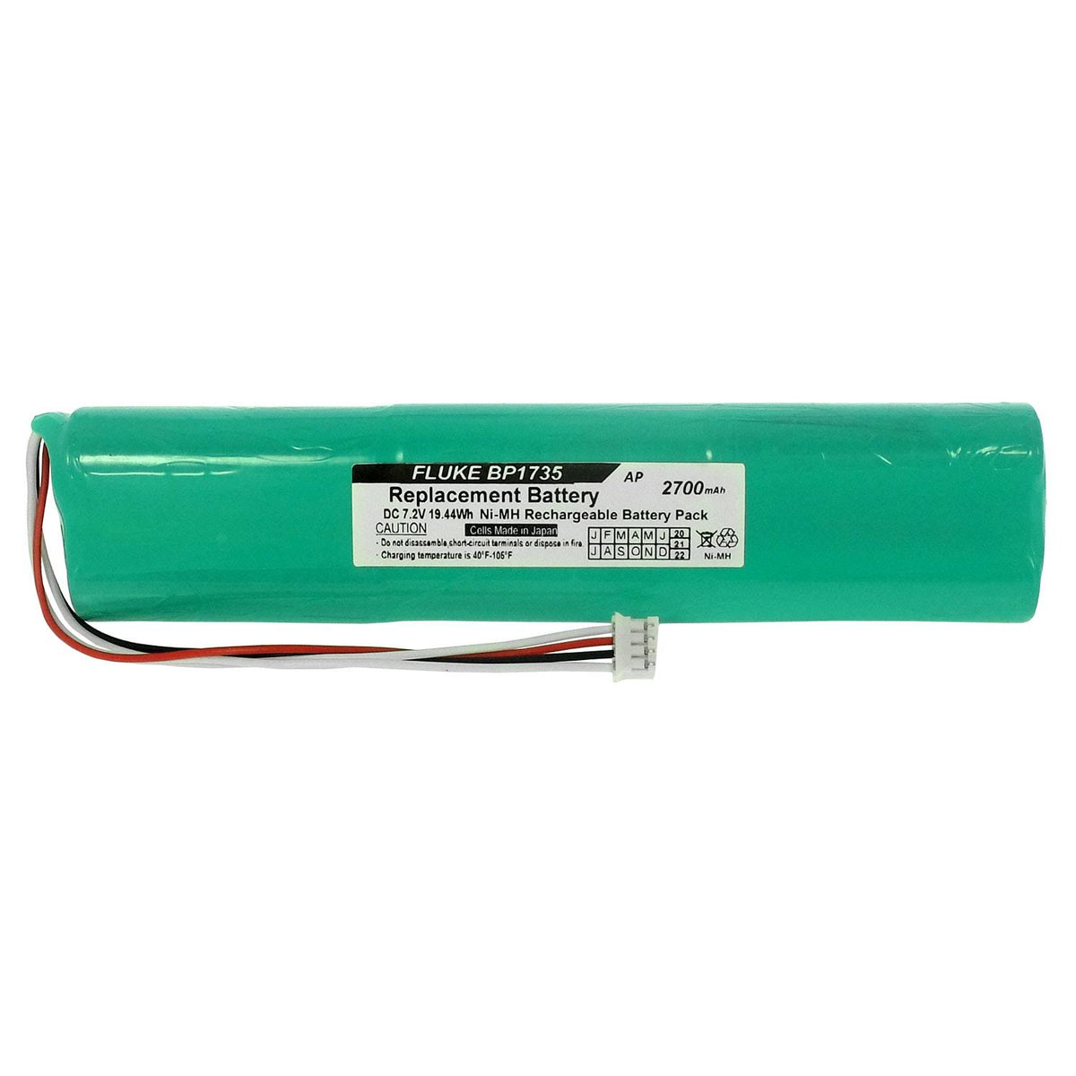 2700 mAh Replacement Battery J76589
