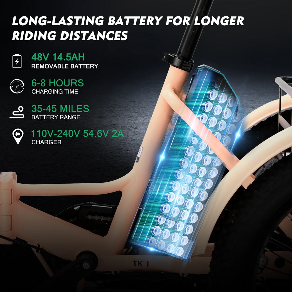 24/26 Electric Tricycle 350W 36V 7 Speeds with Large Basket C34440