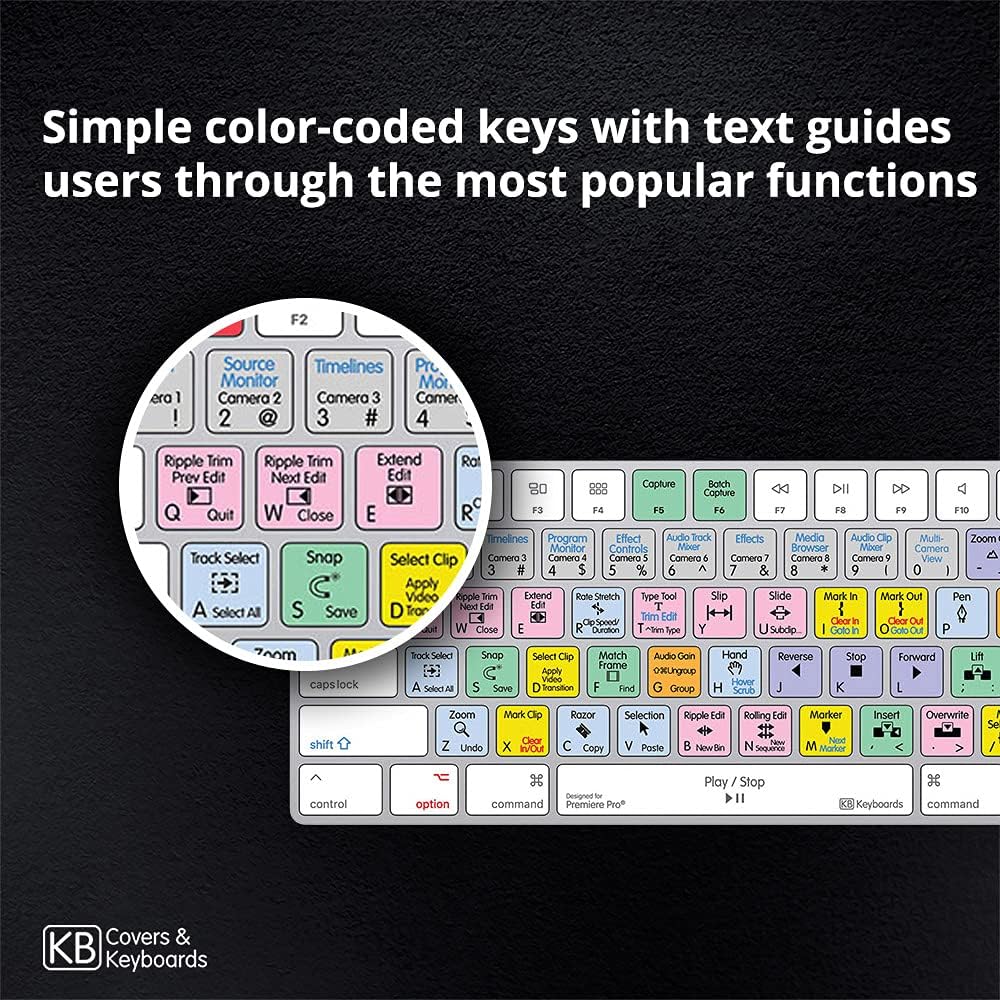 Slimline Editing Mechanical Keyboard for Windows PC V883