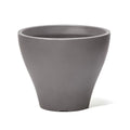 Dark Cedar Round Indoor Outdoor Plastic Planter and Pot D241351