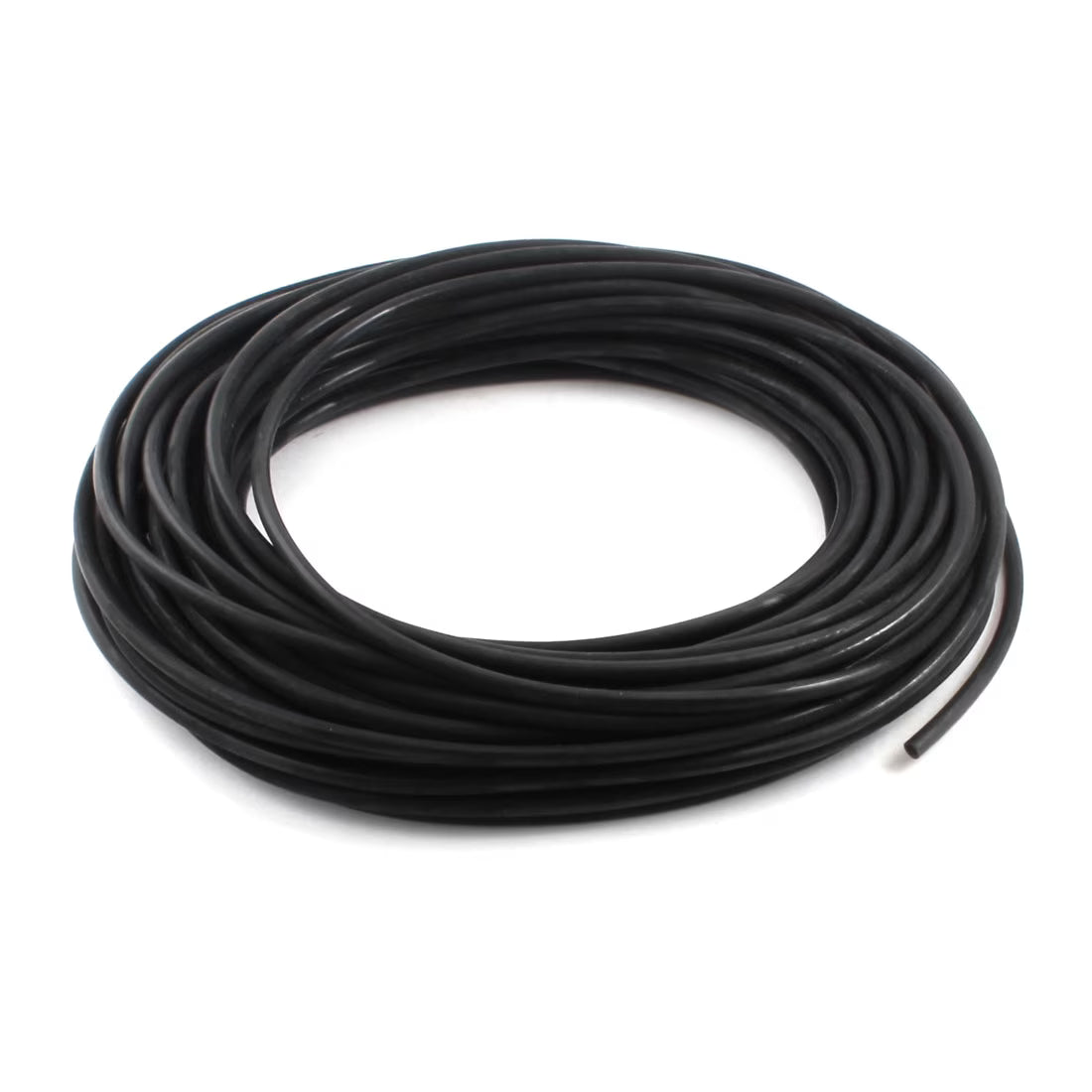 Black 6x4mm Flexible PU Air Tubing Hose C841562