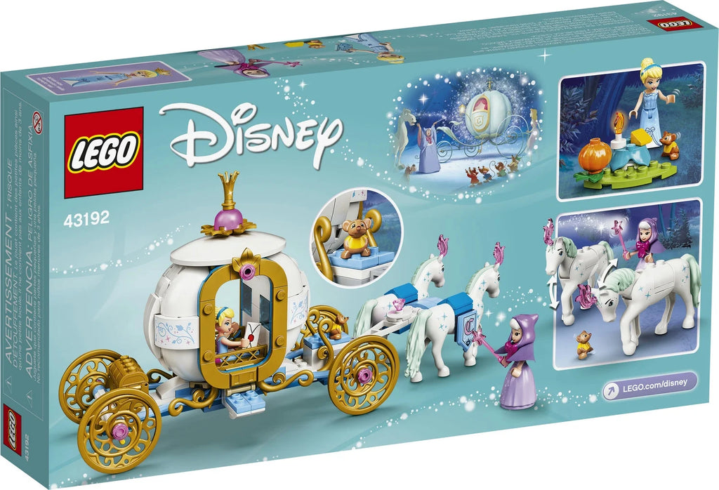 LEGO Disney Cinderella’s Royal Carriage 237 Pieces Building Toy A885244