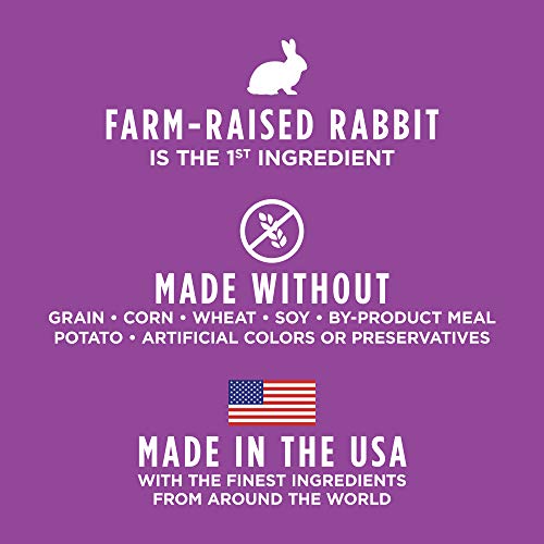 20 lb. Grain Free Dry Dog Food with Real Rabbit O485