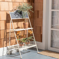 Pearl White Plant Stand Z1180