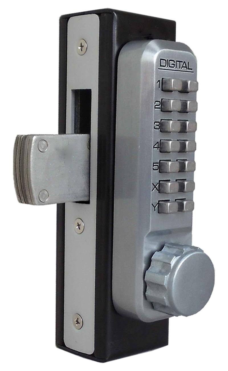 Mechanical Keyless Narrow Stile Deadbolt with Double Sided Combination I22506