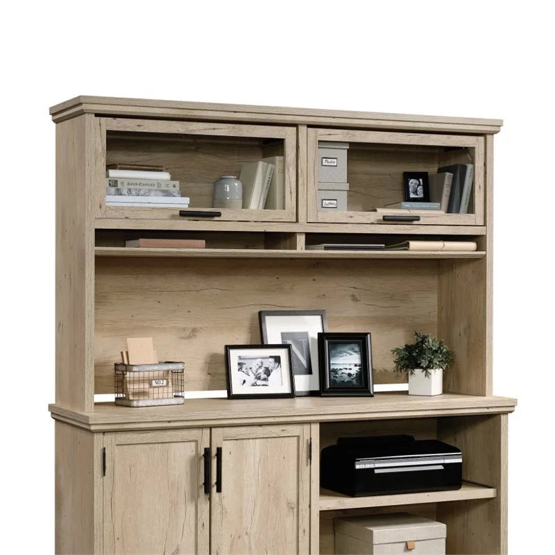 L-Shaped Desk & Large Hutch F848
