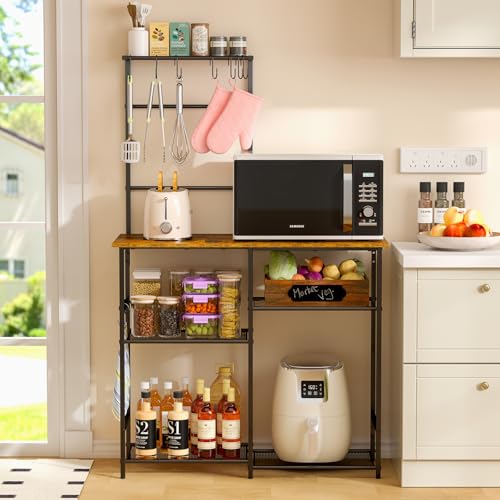 6-Tier Kitchen Baker's Rack with Storage Y57731