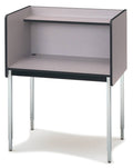 Grey Modular Carrel Starter P63957