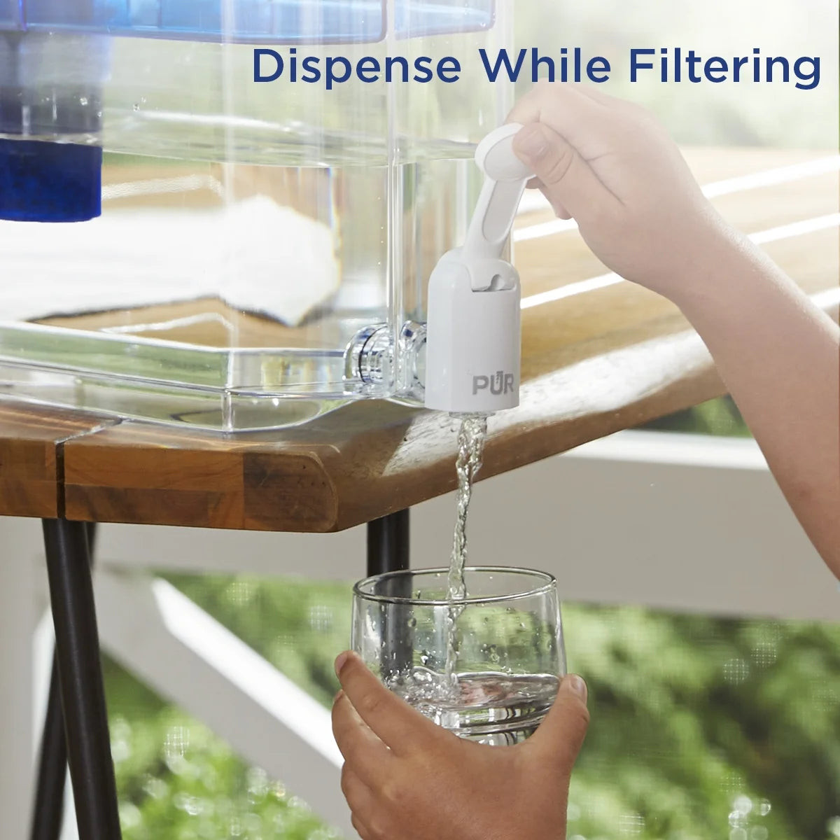 30-Cup Water Filter Dispenser System, Smoke I42404