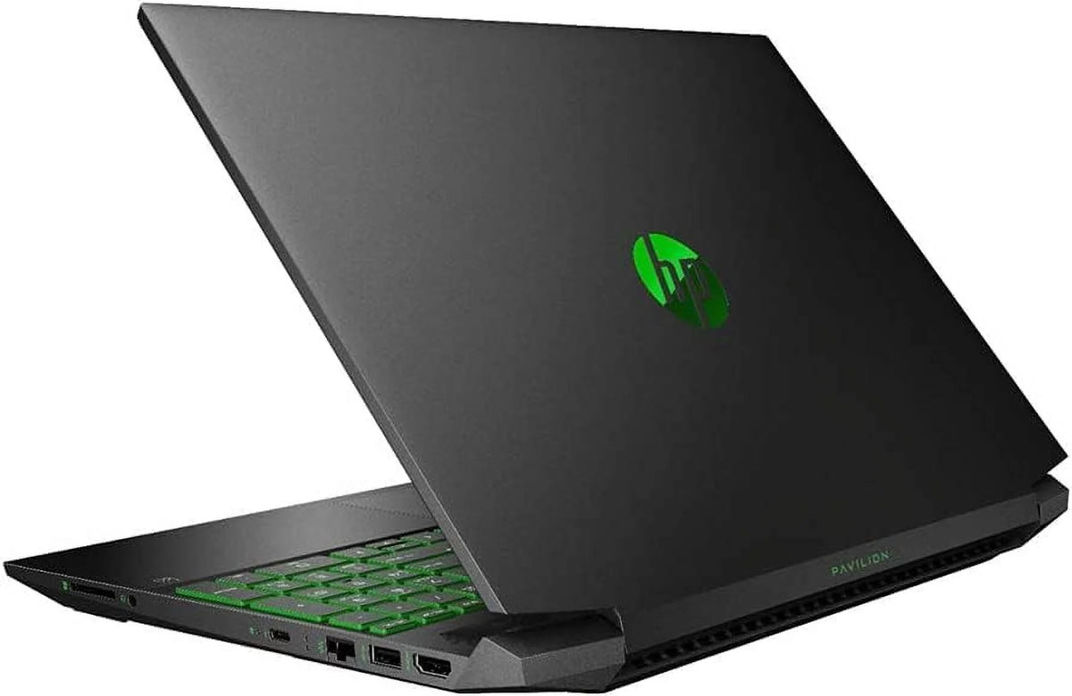 15.6" FHD Gaming Laptop, AMD Ryzen 5-4600H, 32GB RAM, 1TB HDD+1TB SSD, GeForce GTX 1650, Black V5033