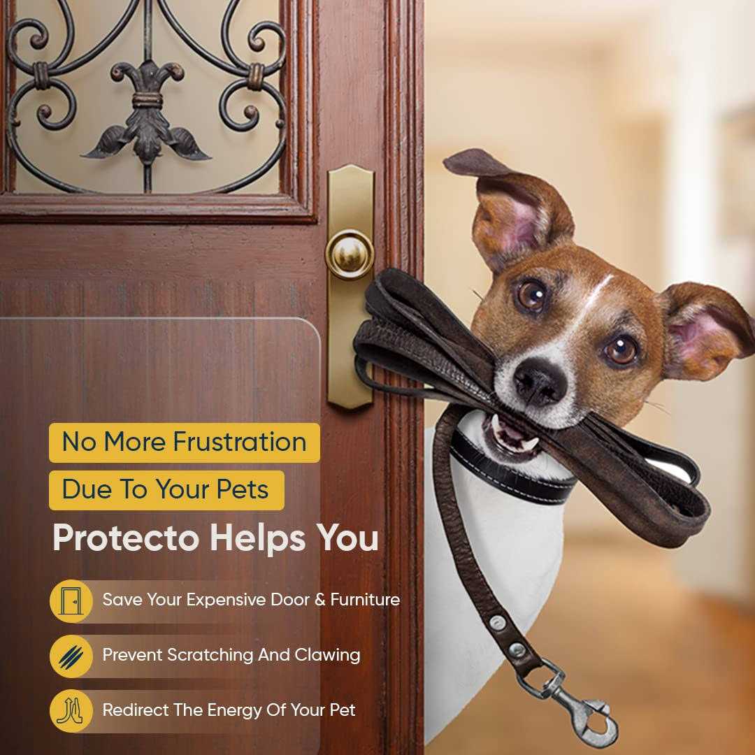 Pet Scratch Protector Door Guard Wood Furniture Shield L942640
