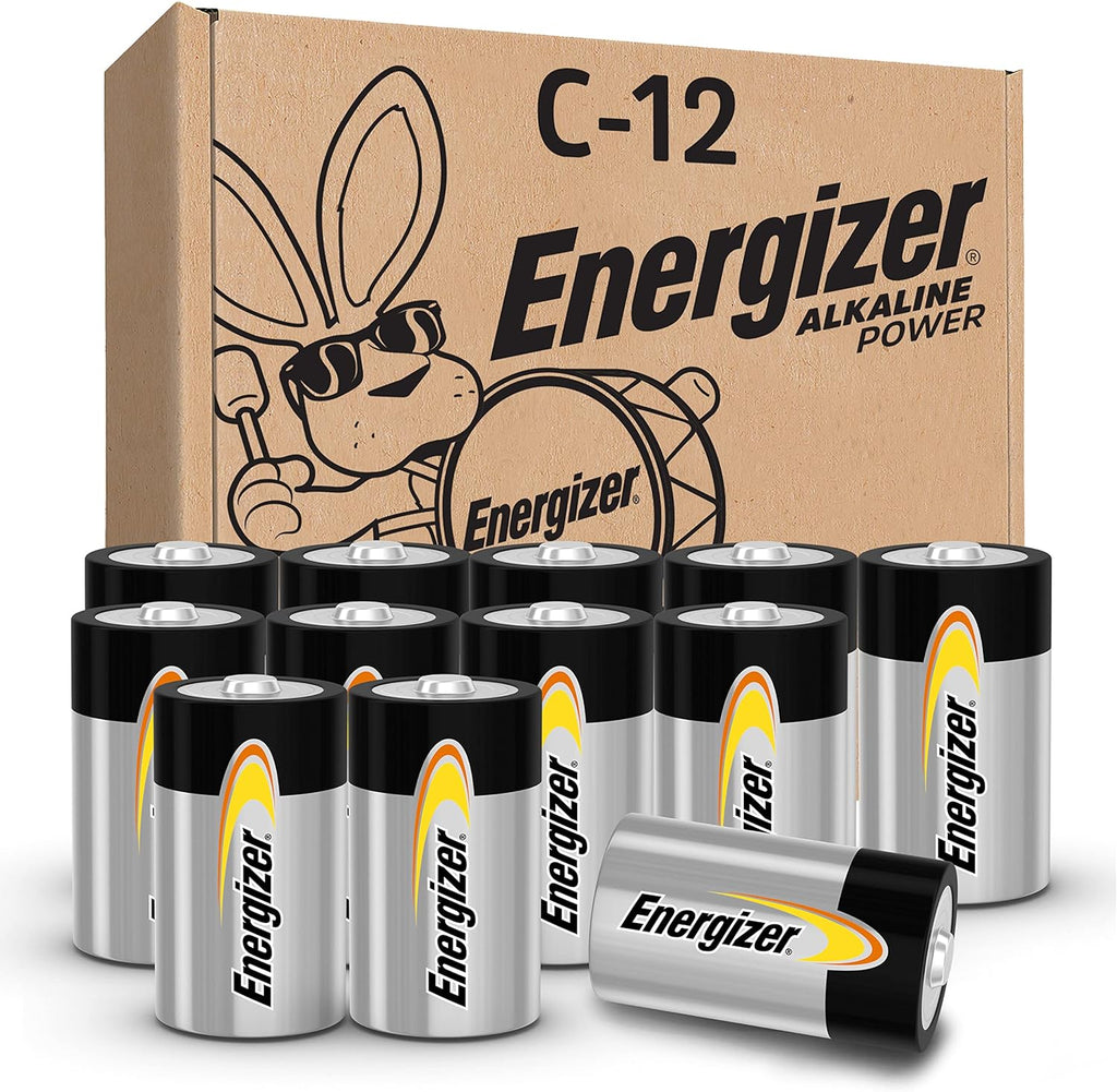 C and D Alkaline Batteries Variety Pack, 24 Count N7058