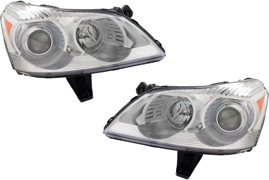 Headlight Assembly for 2009 2011 Chevy Traverse Pair Z70501