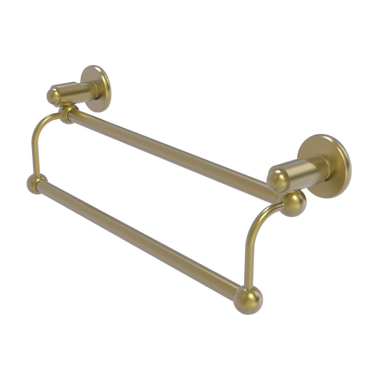 Double Towel Bar Satin Brass C696