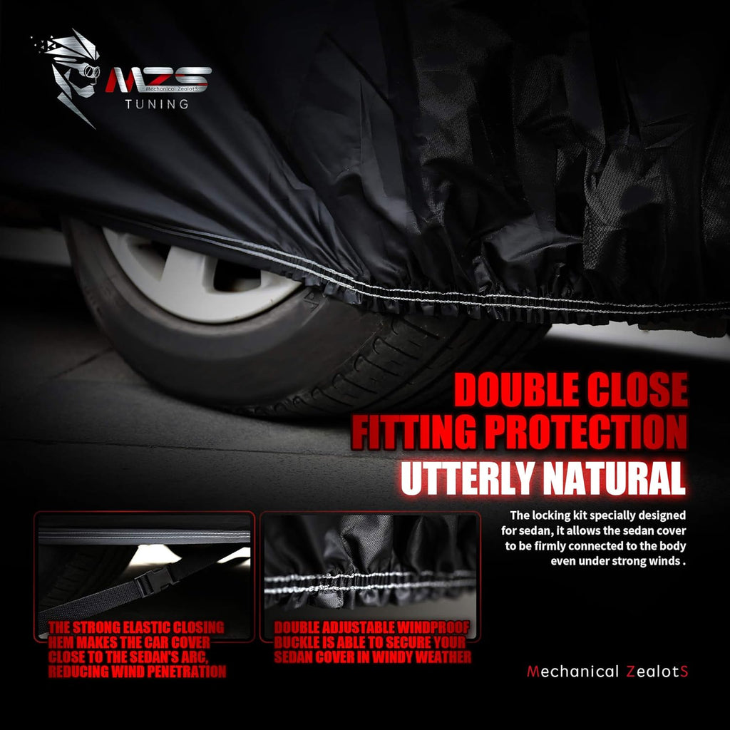 SUV Car Cover Waterproof Universal Two Tone Full Exterior V14425