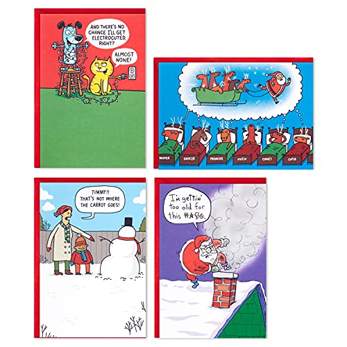 24 Cards with Envelopes Christmas Cards Assortment P94164