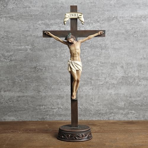 24" H Catholic Crucifix Wall Cross X91207