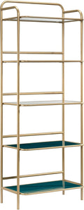 Bookcase, Satin Gold Finish R881098