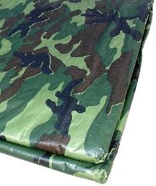 Green Camouflage Tarp M380275