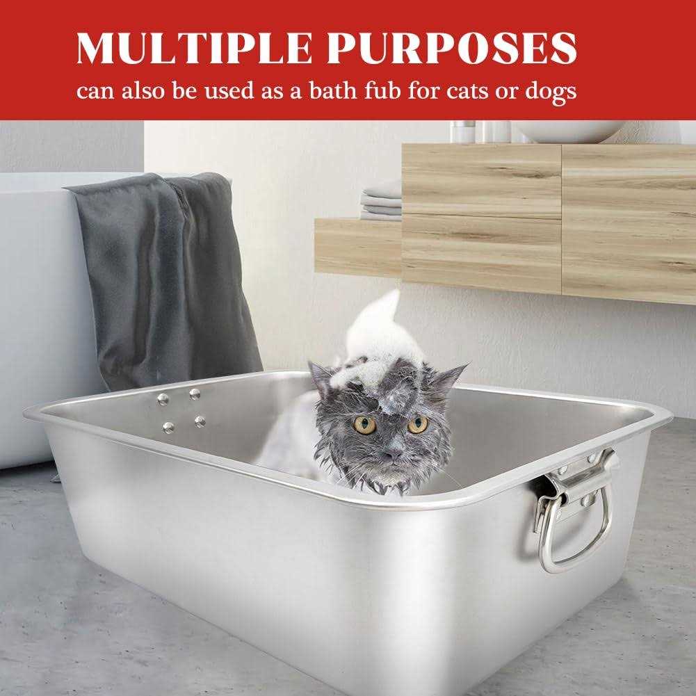 Stainless Steel Cat Litter Box F706564