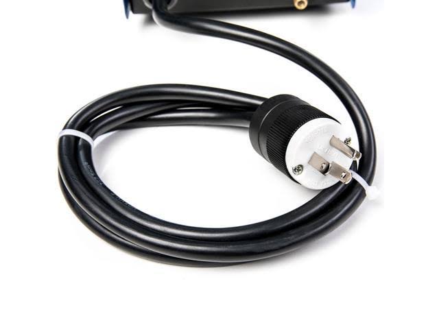50Amp Air Plasma Cutter, 1/2x22 inch Cut 110V/220V Input Dual Voltage D72609