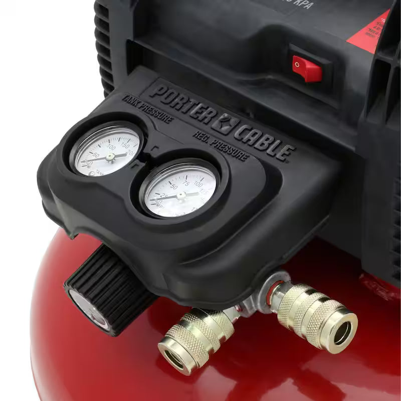 6 Gal. 150 PSI Portable Electric Pancake Air Compressor B8002