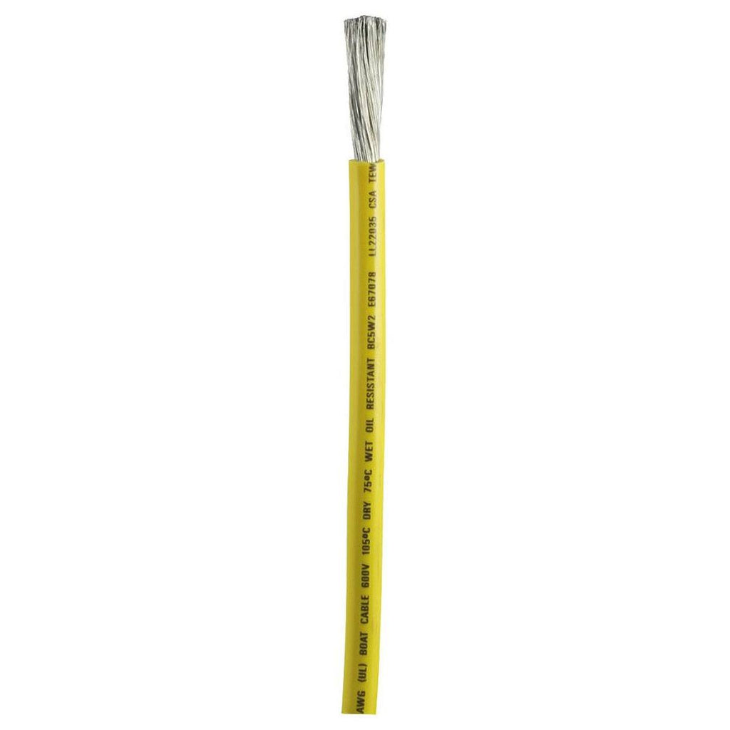 Yellow 2 AWG Battery Cable 100' B807